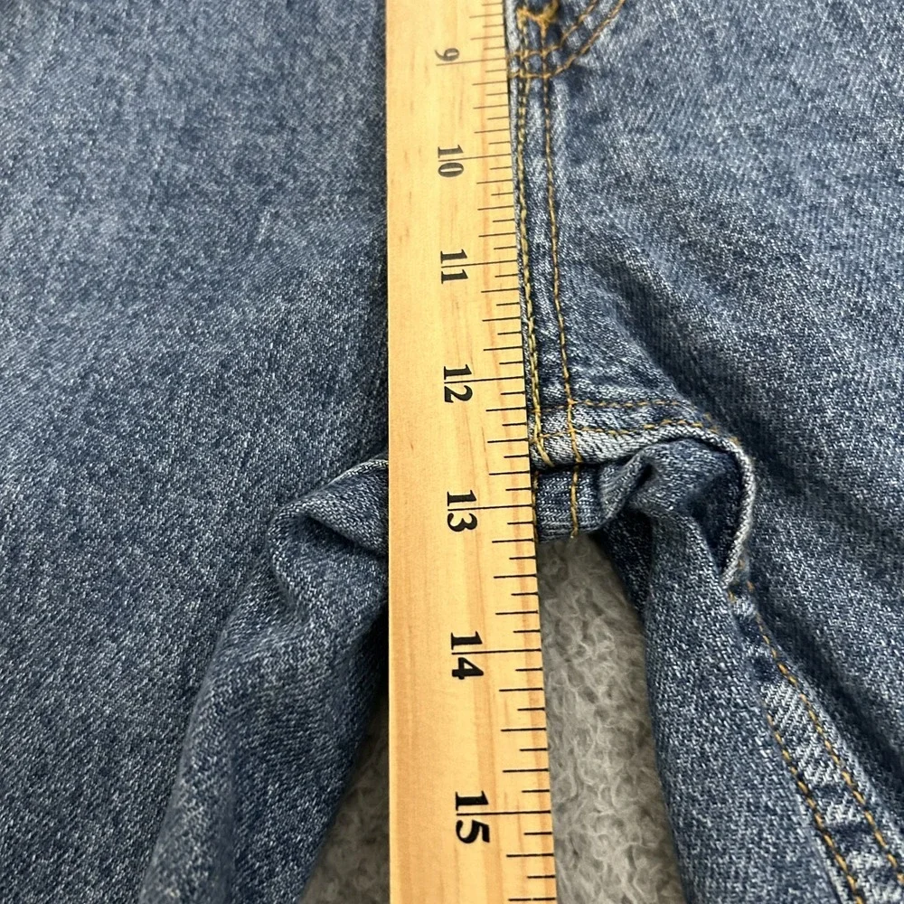 Levis Shorts Mens 33 Blue Denim 505 Regular Straight Bermuda 10